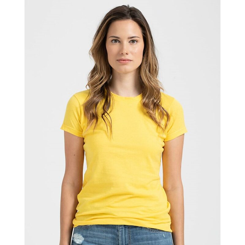 Women's Fine Jersey Slim Fit T-Shirt Thumbnail