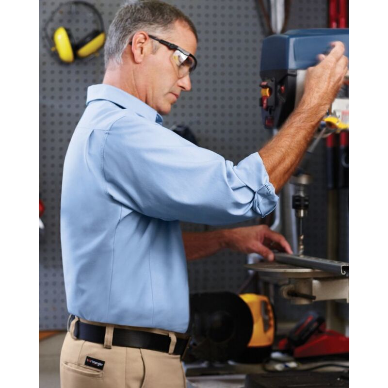 Men's Tall Long Sleeve Work Shirt Thumbnail