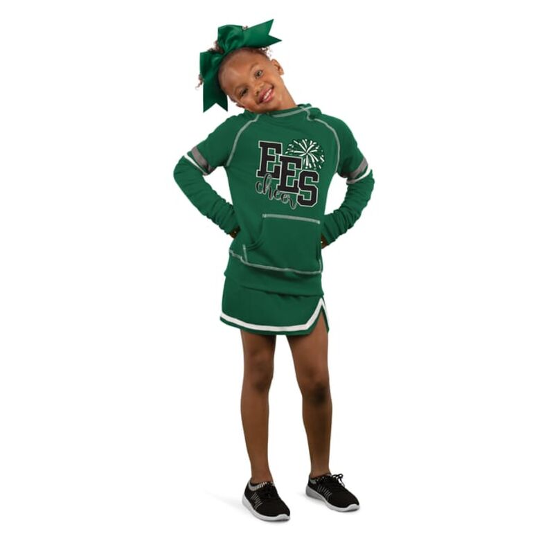 Girls Spry Hoodie Vinyl/Glitter Thumbnail